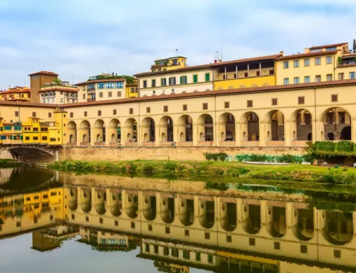 Corridoio Vasariano in notturna